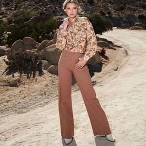 Straight wide leg Cami NYC pants